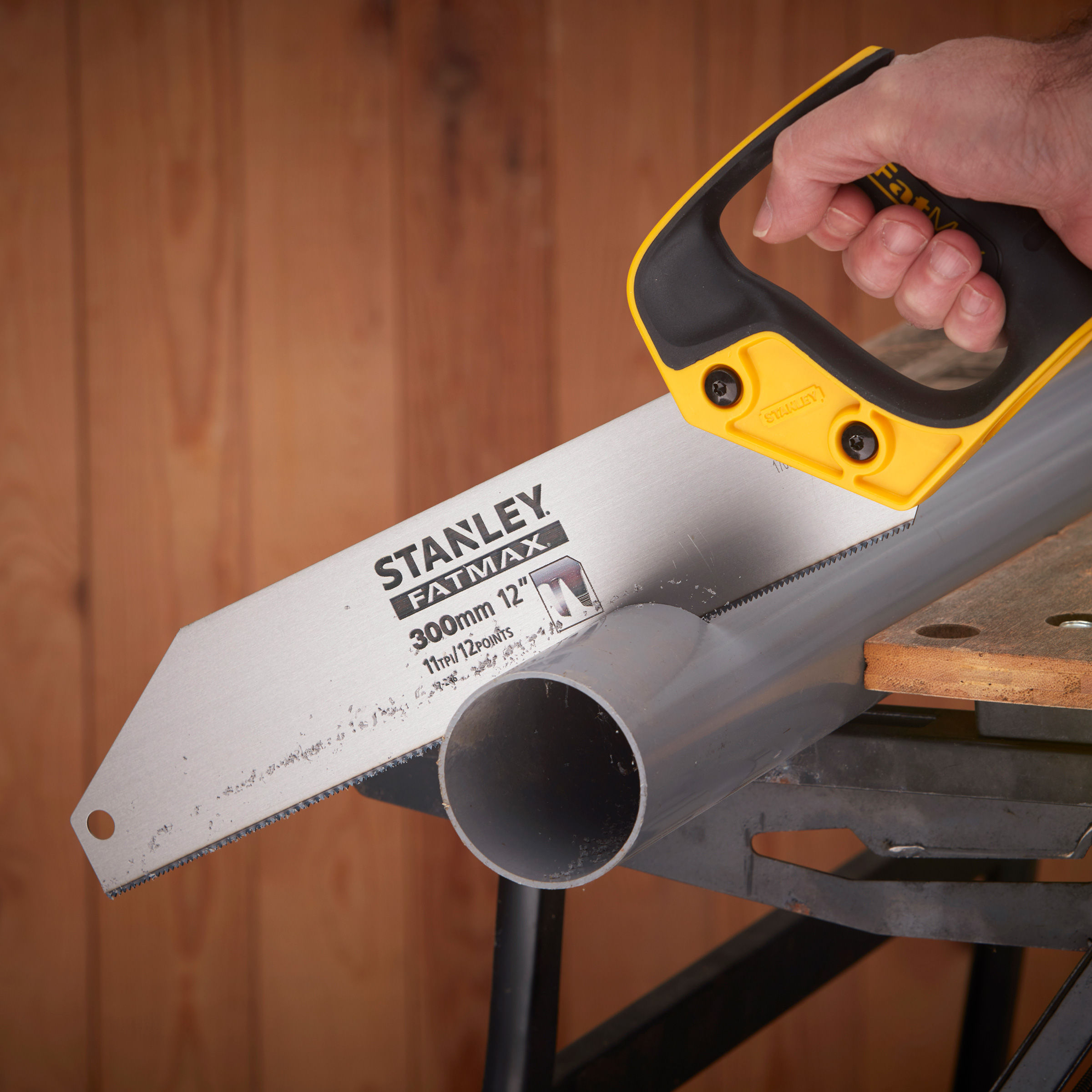 Toolstop Stanley 2-17-206 FatMax PVC & Plastic Saw (300mm 12")