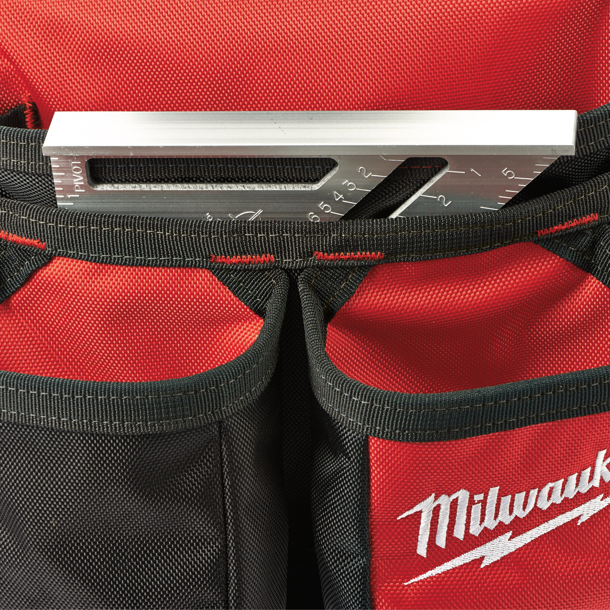 Toolstop Milwaukee 48228120 Contractors Work Belt with Suspension Rig 24 Pockets