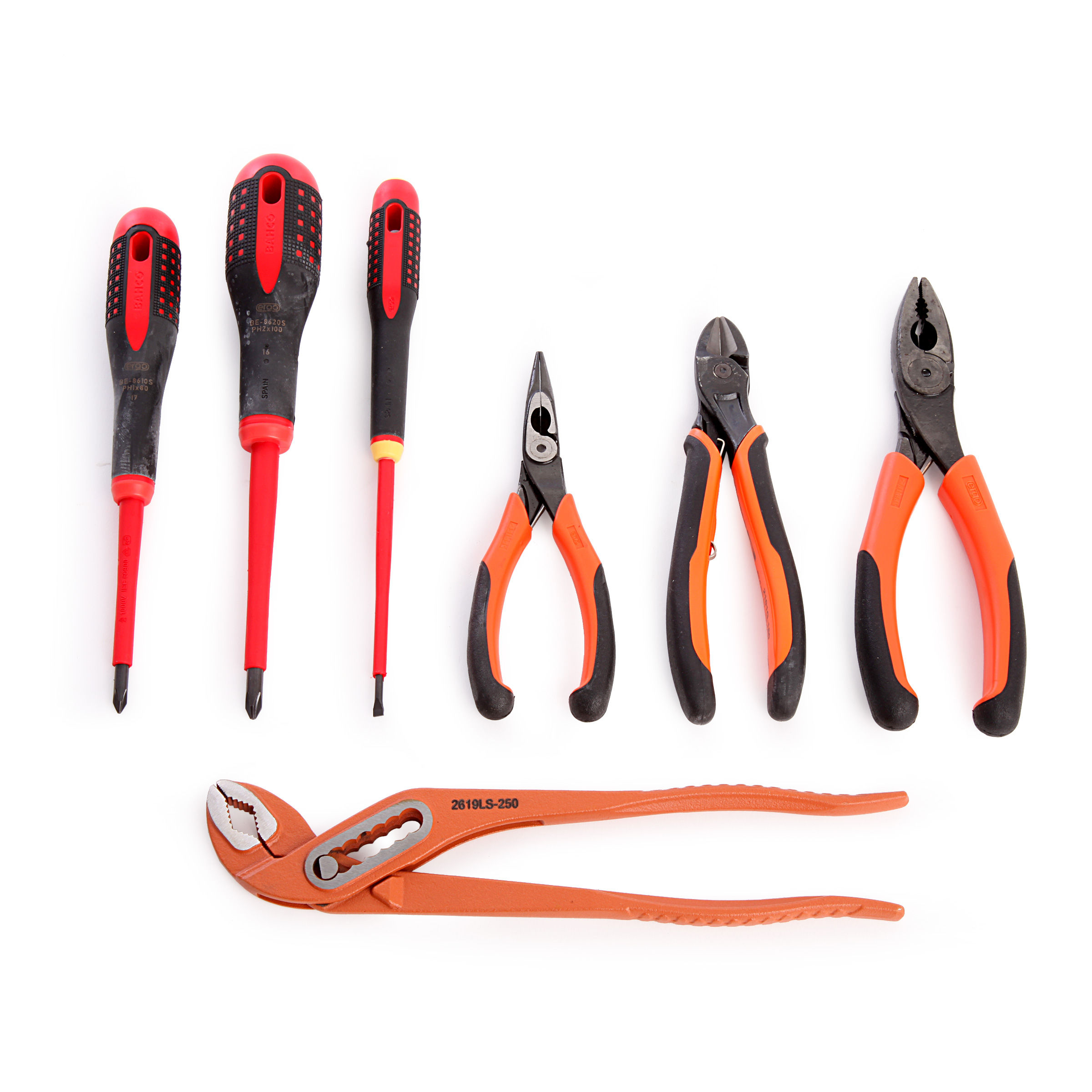 Toolstop Bahco 4750EP1TS2 7 Piece Electricians Tool Kit