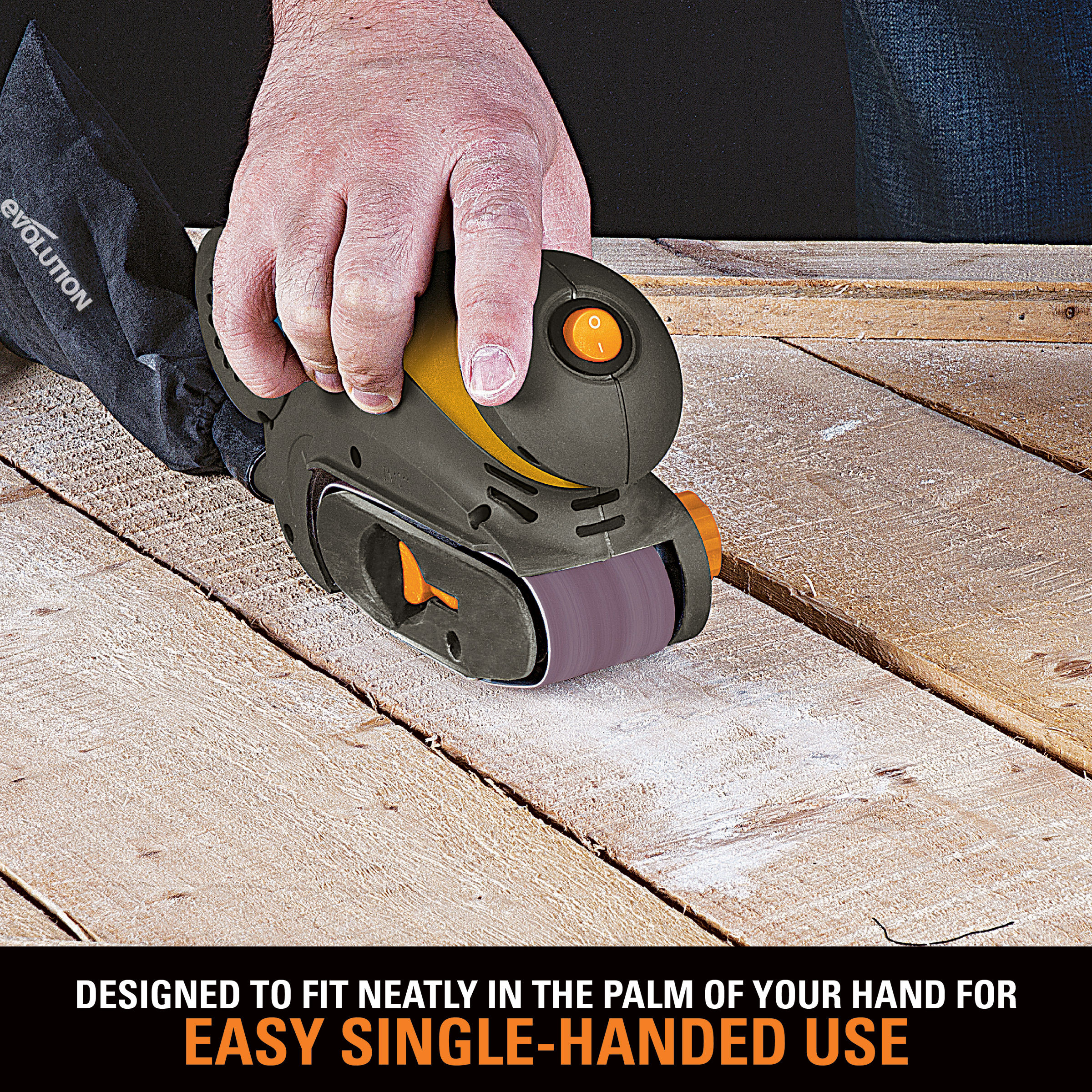 Toolstop Evolution Mini Belt Sander 280W 240V