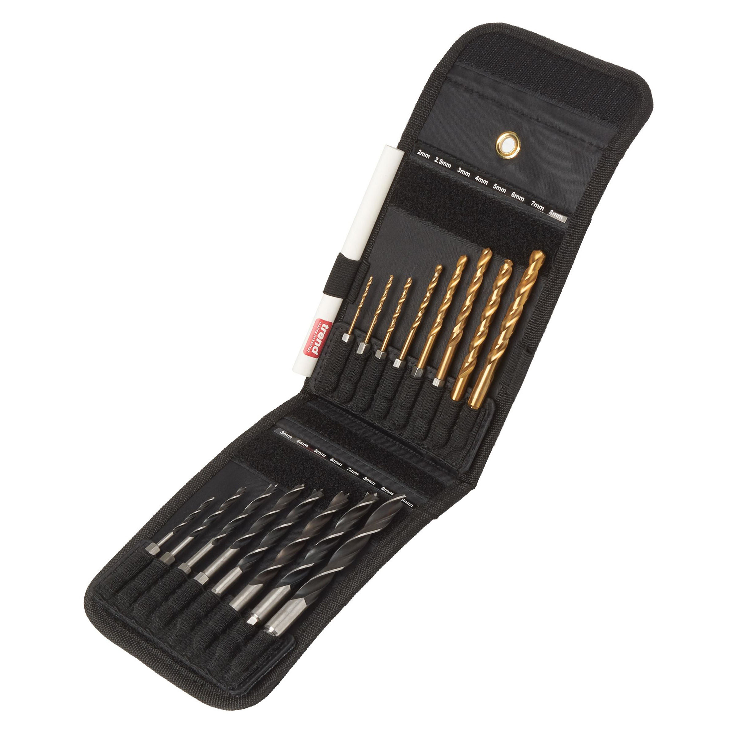 Toolstop Trend Snappy SNAP/HD1/SET Quick Release Hex Drill Bit Set (16