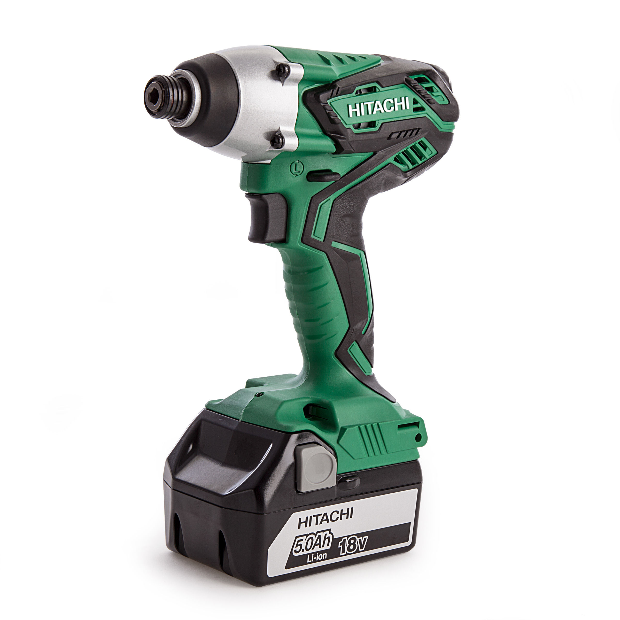 Toolstop Hitachi KC18DGL Combi Drill and Impact Driver Set, G18DSL