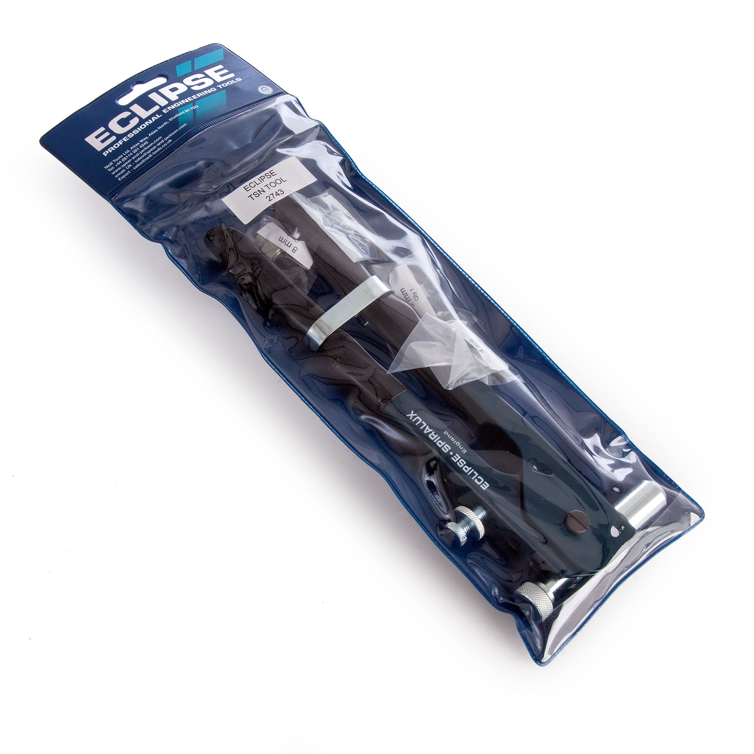 Toolstop Eclipse 2743 Threaded Insert Setting Tool with 4 Noses (4 8mm)