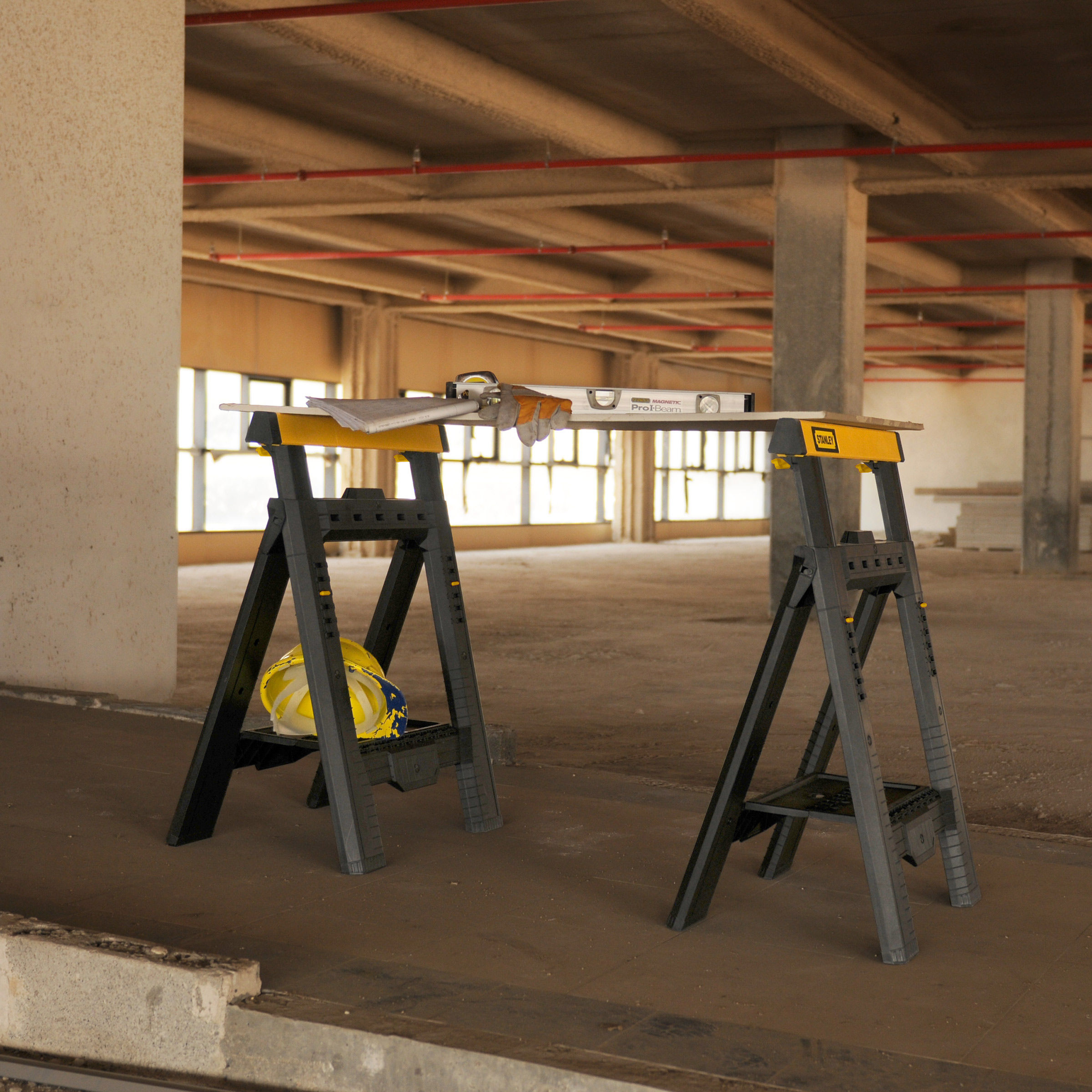 Toolstop Stanley STST170559 2 Way Adjustable Saw Horse Twin Pack