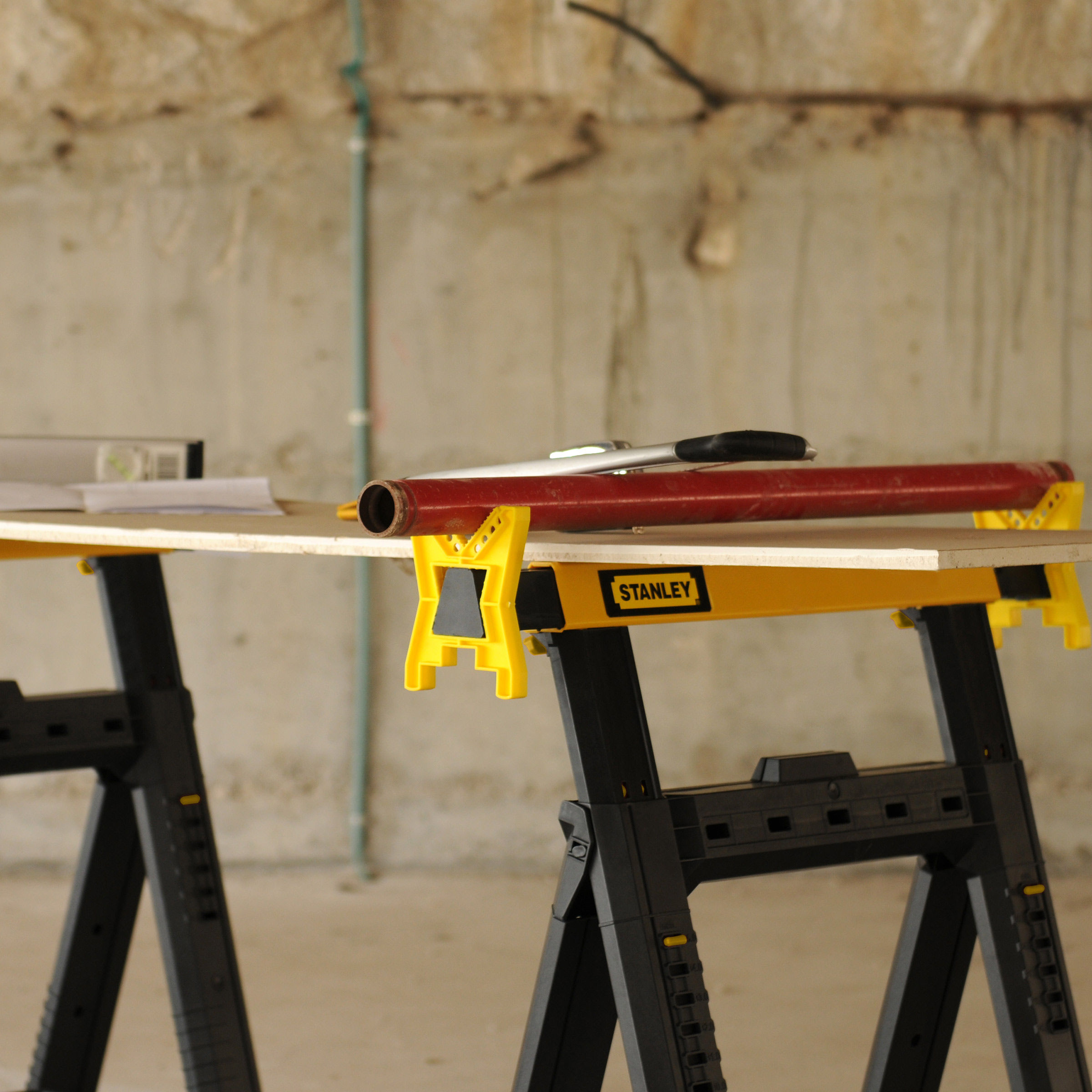 Toolstop Stanley STST170559 2 Way Adjustable Saw Horse Twin Pack