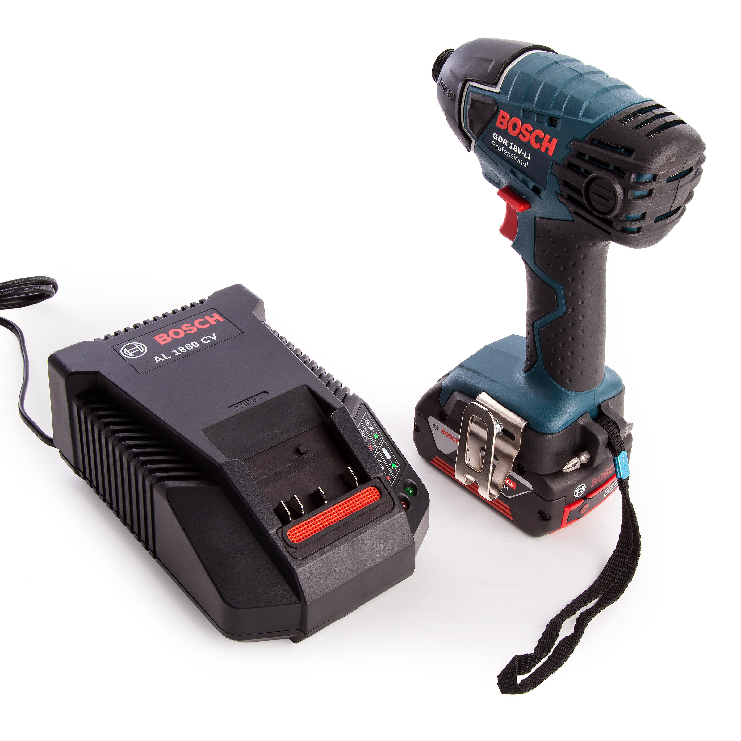 Toolstop Bosch GDR18VLI 18V Cordless Impact Driver (1 x 4.0Ah Battery)