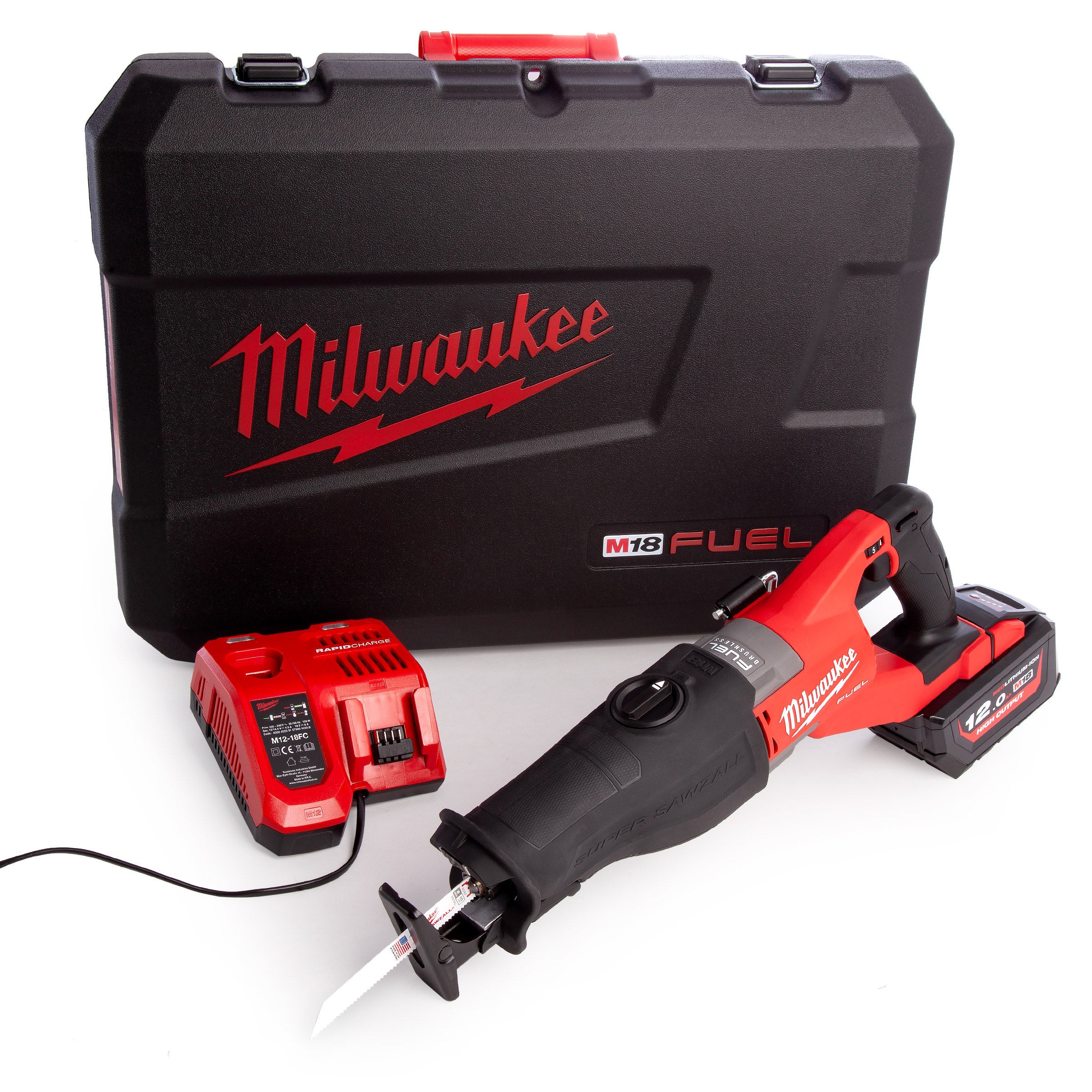 Toolstop Milwaukee M18FSX121C 4933464485 M18 Fuel Super Sawzall