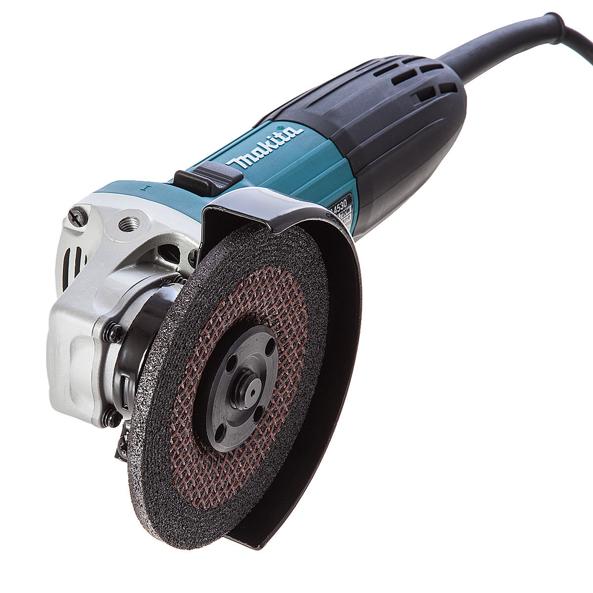 Toolstop Makita GA4530KD 115mm Slim Angle Grinder with Diamond Blade 720W 110V