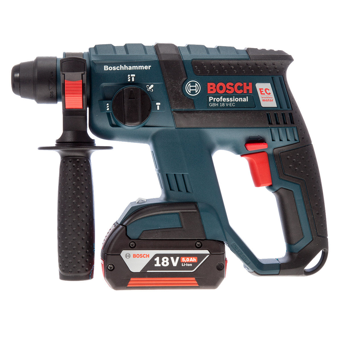 Toolstop Bosch GBH18VEC 18V Brushless SDS Plus Rotary Hammer Drill (1