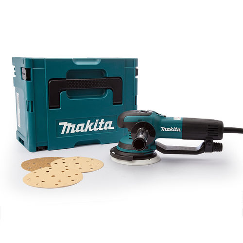 Toolstop Makita BO6050J Random Orbit Sander 150mm 240V
