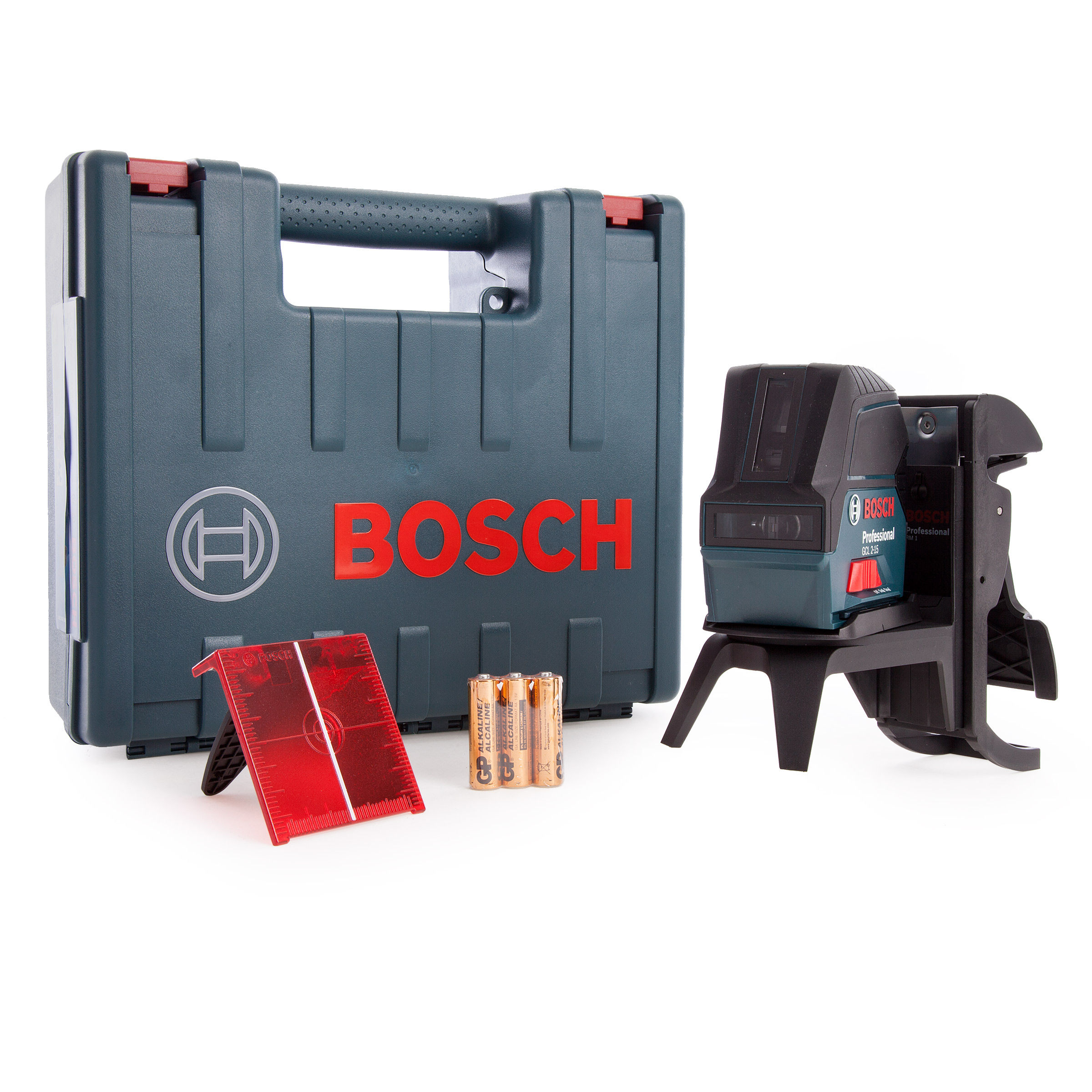 Toolstop Bosch GCL 215 Professional Combi Laser with Cross Line and 2