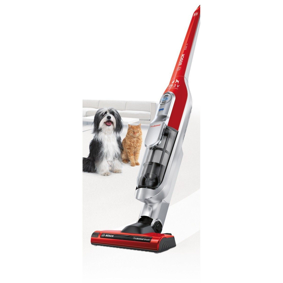 Toolstop Bosch BCH6PETGB Vacuum Cleaner Athlet ProAnimal 25.2V Cordless