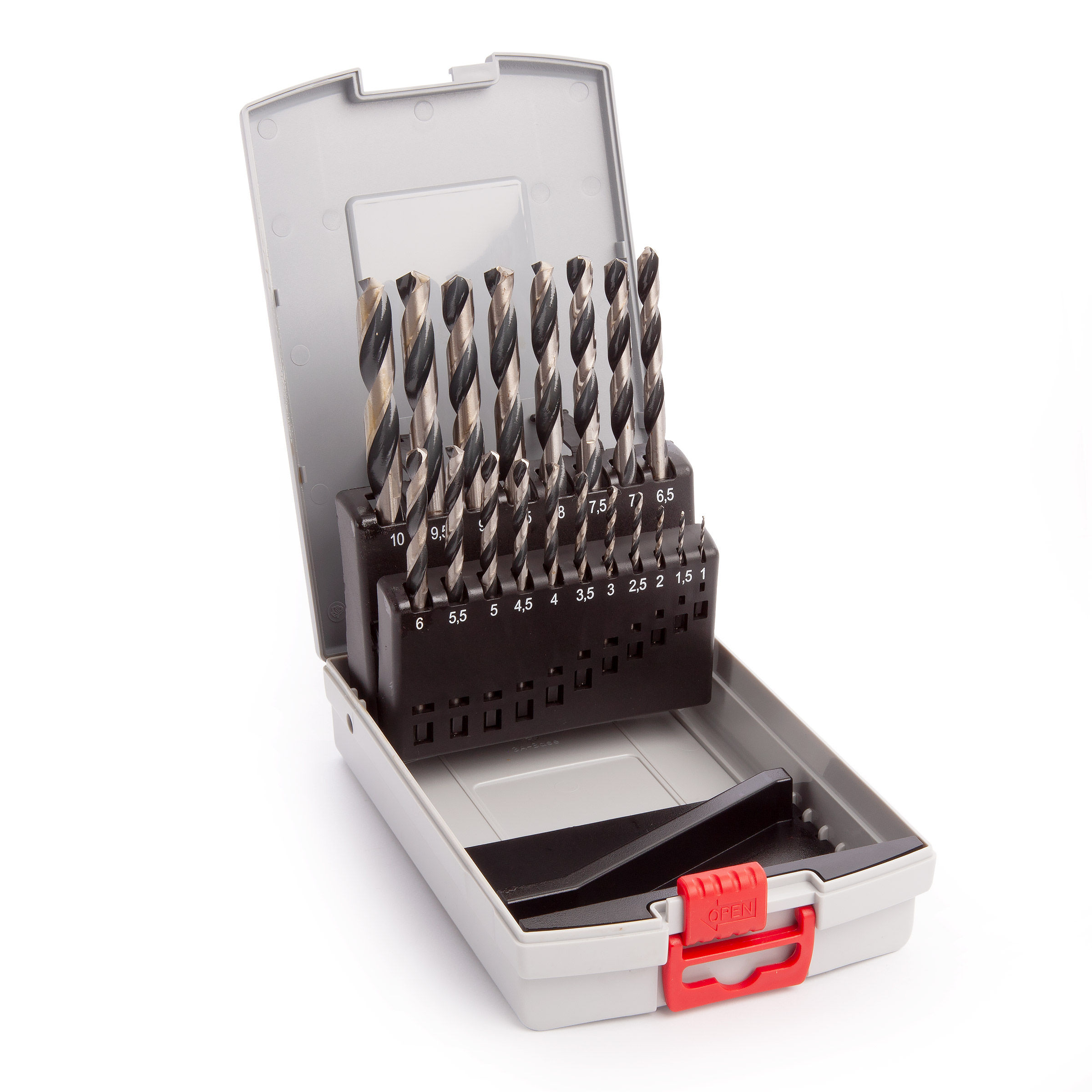 Toolstop Bosch 2608577351 HSS PointTeQ Drill Set for Metal 1 10mm (19