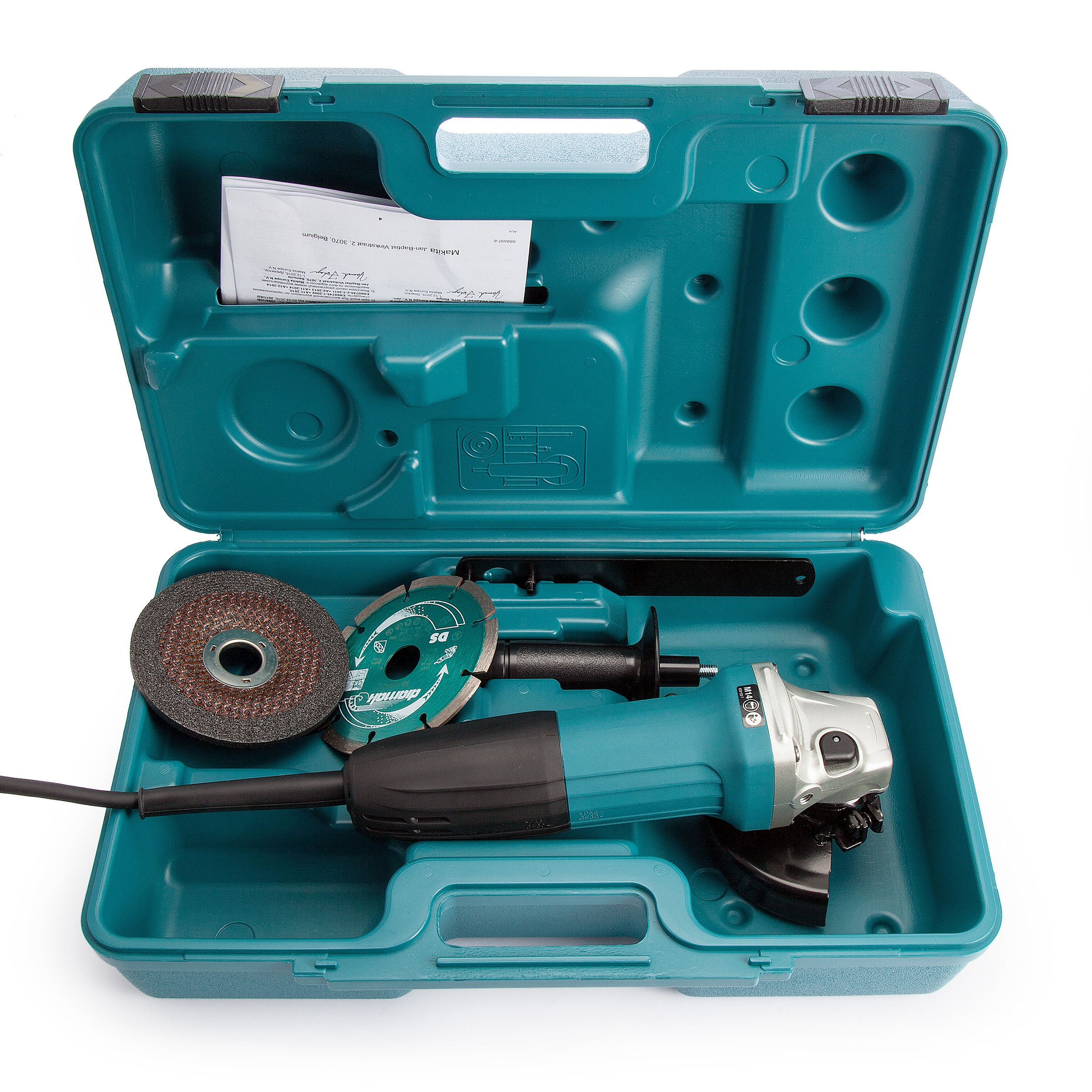 Toolstop Makita GA4530RKD Angle Grinder 720W 115mm 240V