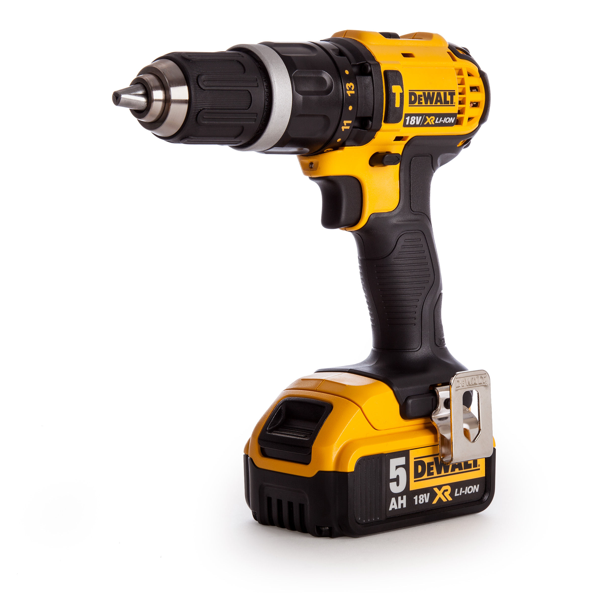Toolstop Dewalt DCS331 Jigsaw, DCD785 Combi Drill, 2 x 5.0Ah Batteries