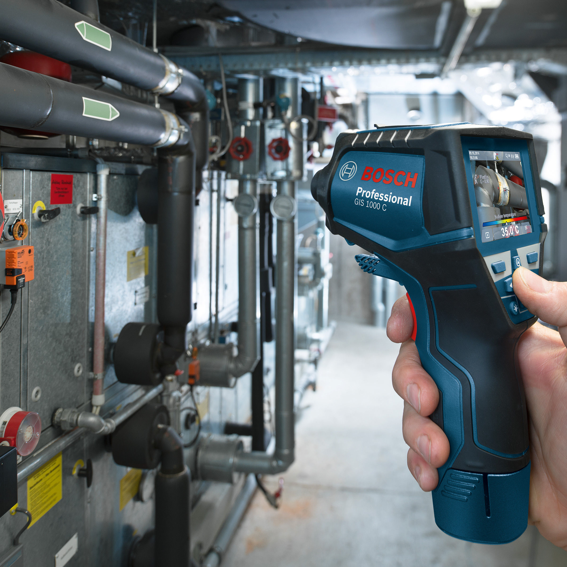 Toolstop Bosch GIS 1000 C Professional Thermal Detector and Imager