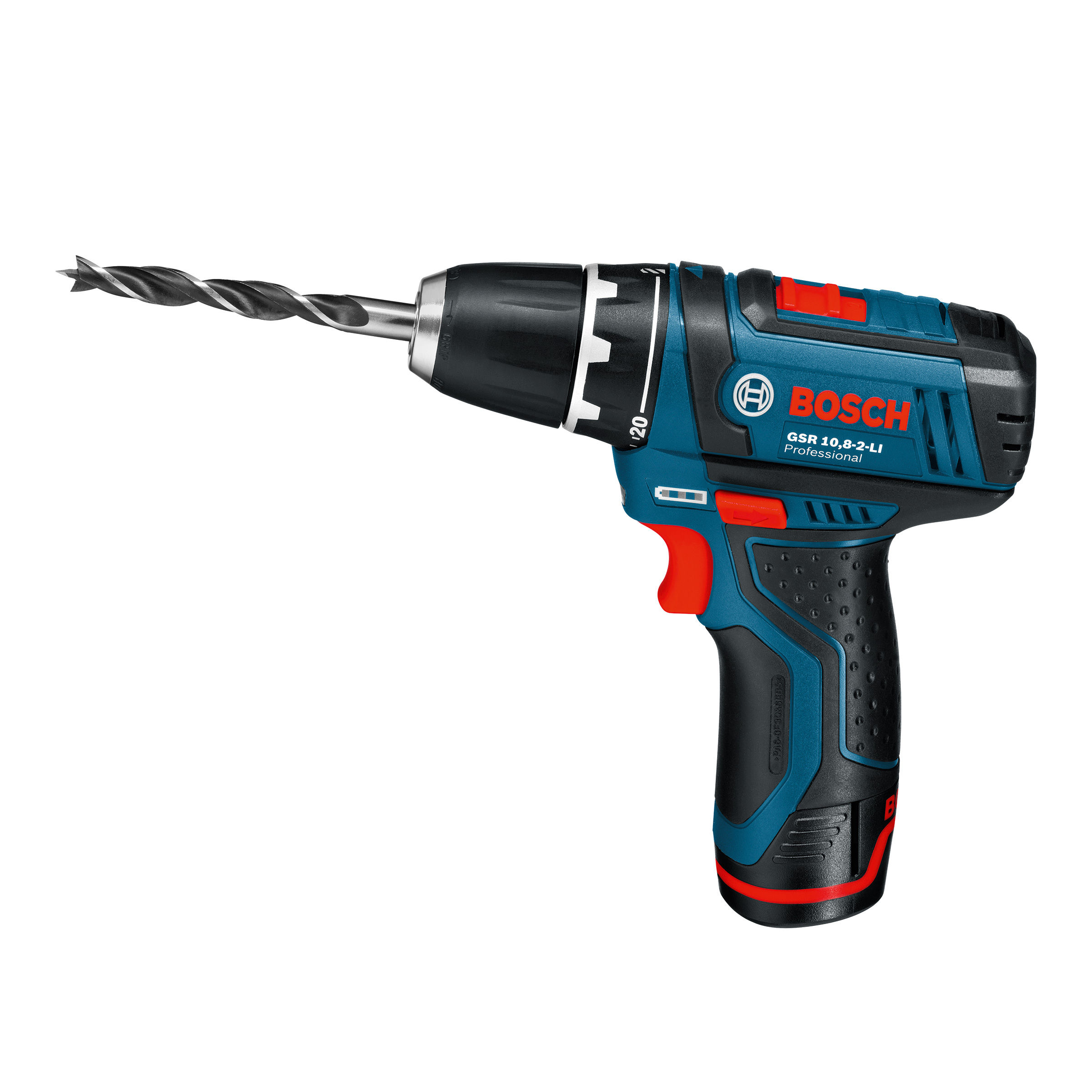 Toolstop Bosch GSR 12V15 Professional Heavy Duty Drill Driver (2 x 2