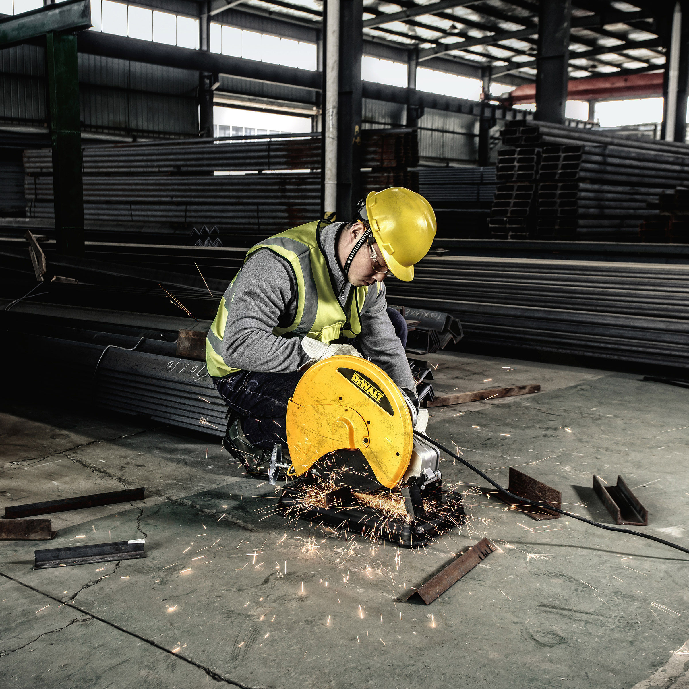 Toolstop Dewalt D28730 Metal Cutting Chop Saw 355mm / 14 Inch 240V