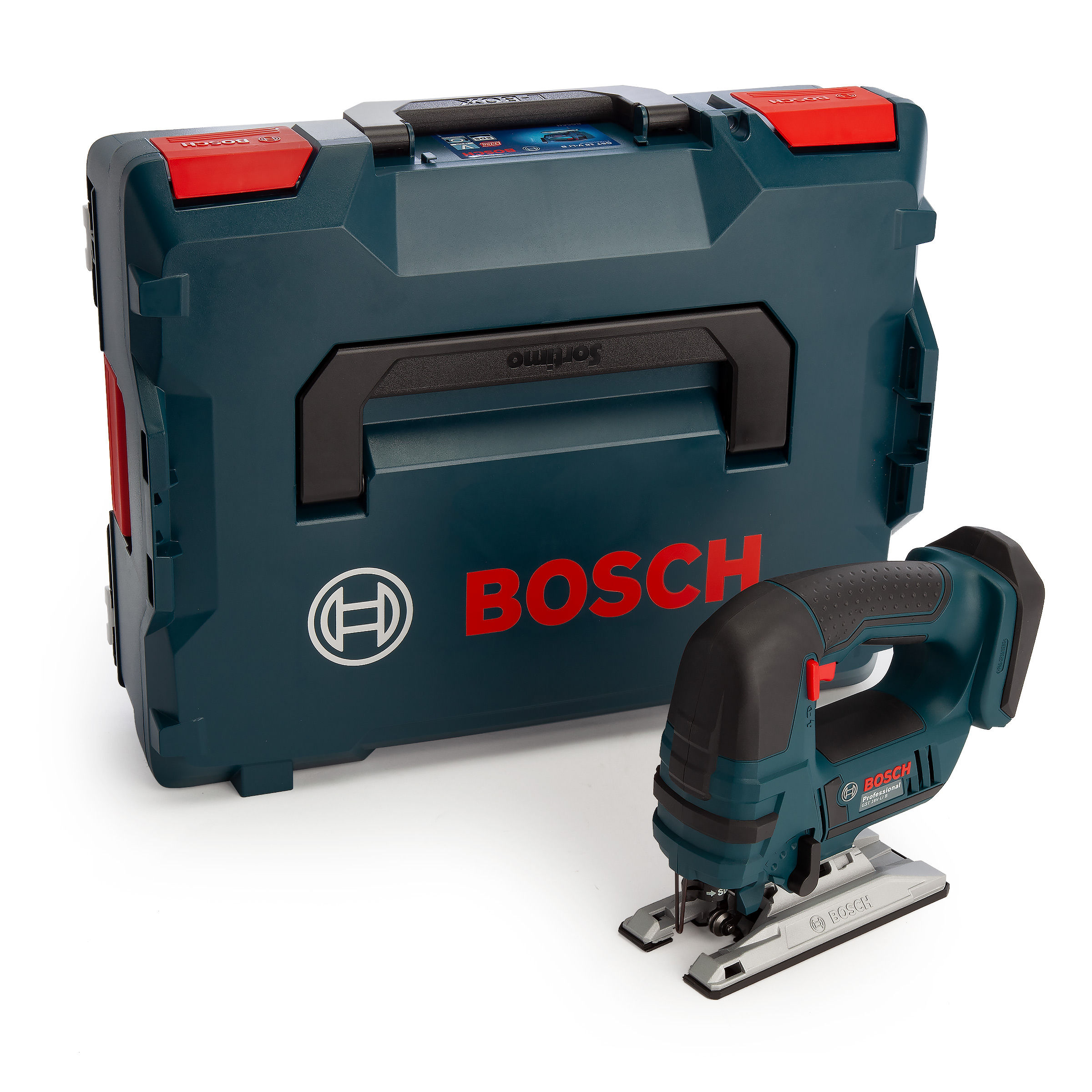 Toolstop Bosch GST18VLI B Jigsaw with Bow Handle (Body Only) In LBOXX