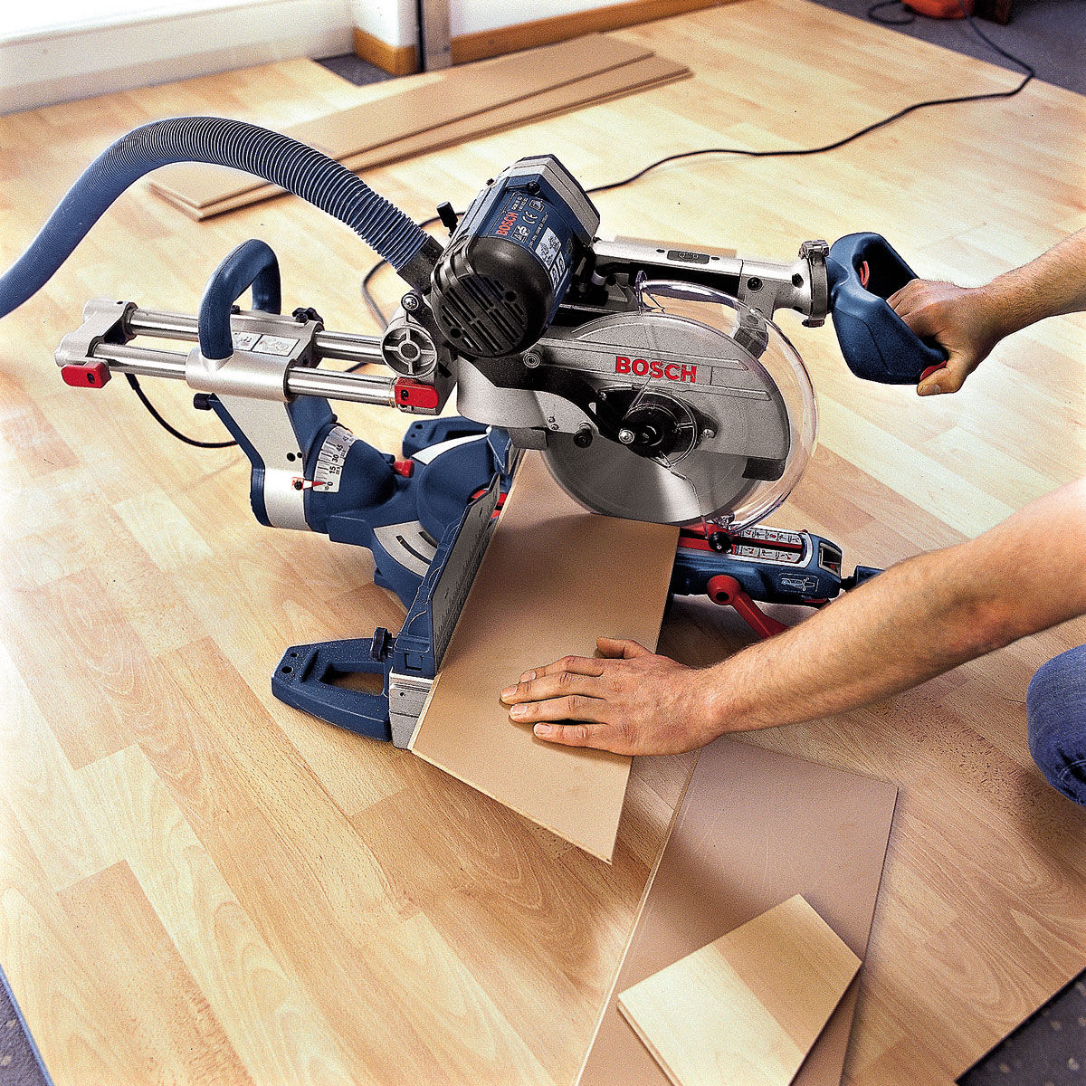 Toolstop Bosch GCM12SD Mitre Saw Double Bevel 12inch/300mm 240V