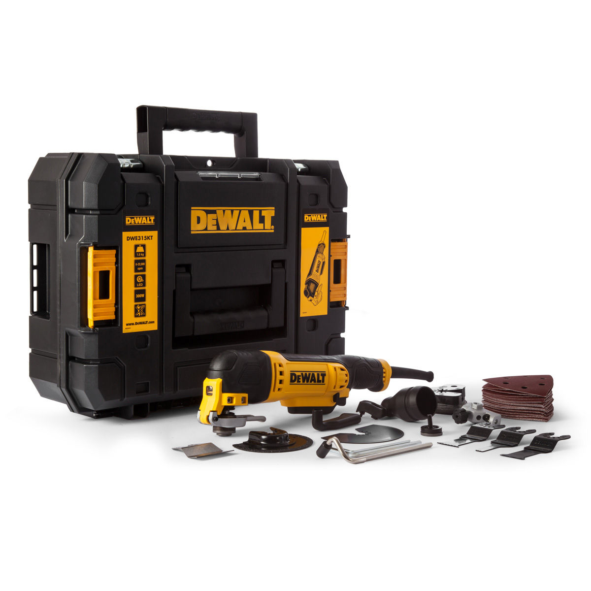 Toolstop Dewalt DWE315KT 240V Multi Tool, DWE560K 240V Circular Saw