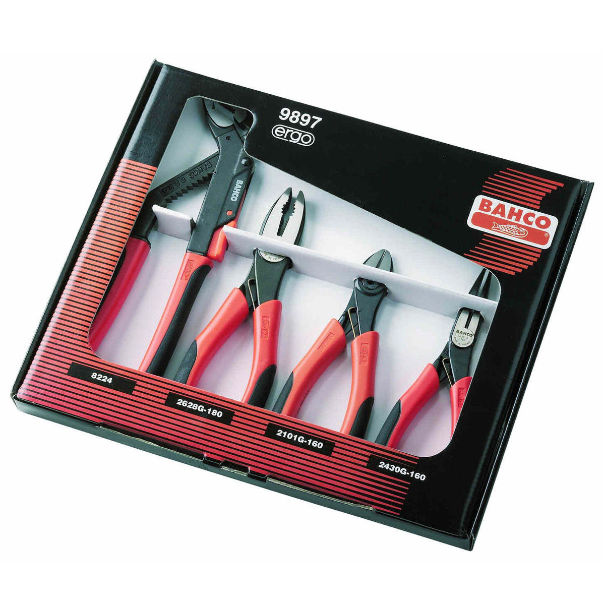 Toolstop Bahco 9897 Plier Set (4 Piece)