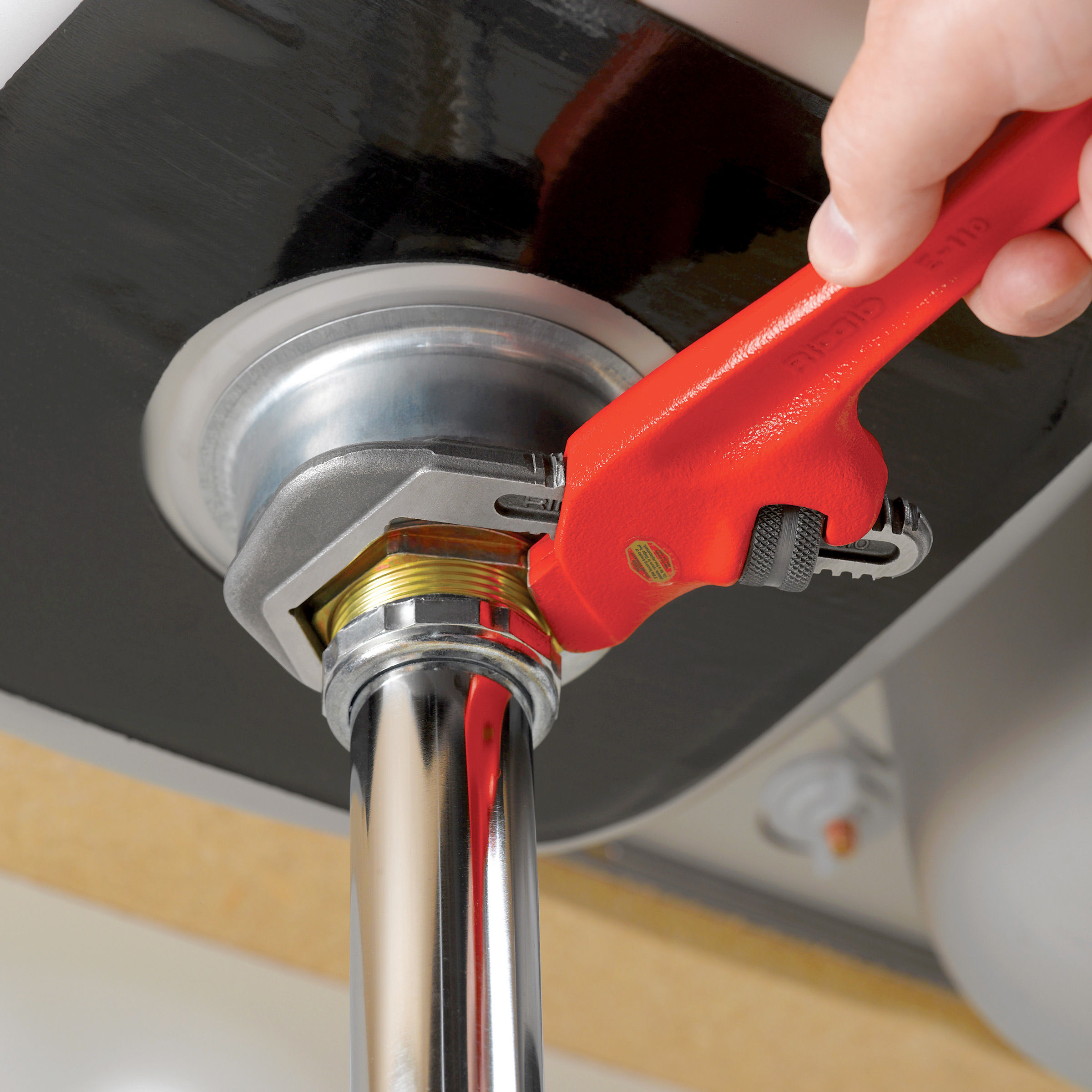 Toolstop Ridgid E110 (31305) Offset Hex Pipe Wrench 9. 1/2 Inch / 240mm