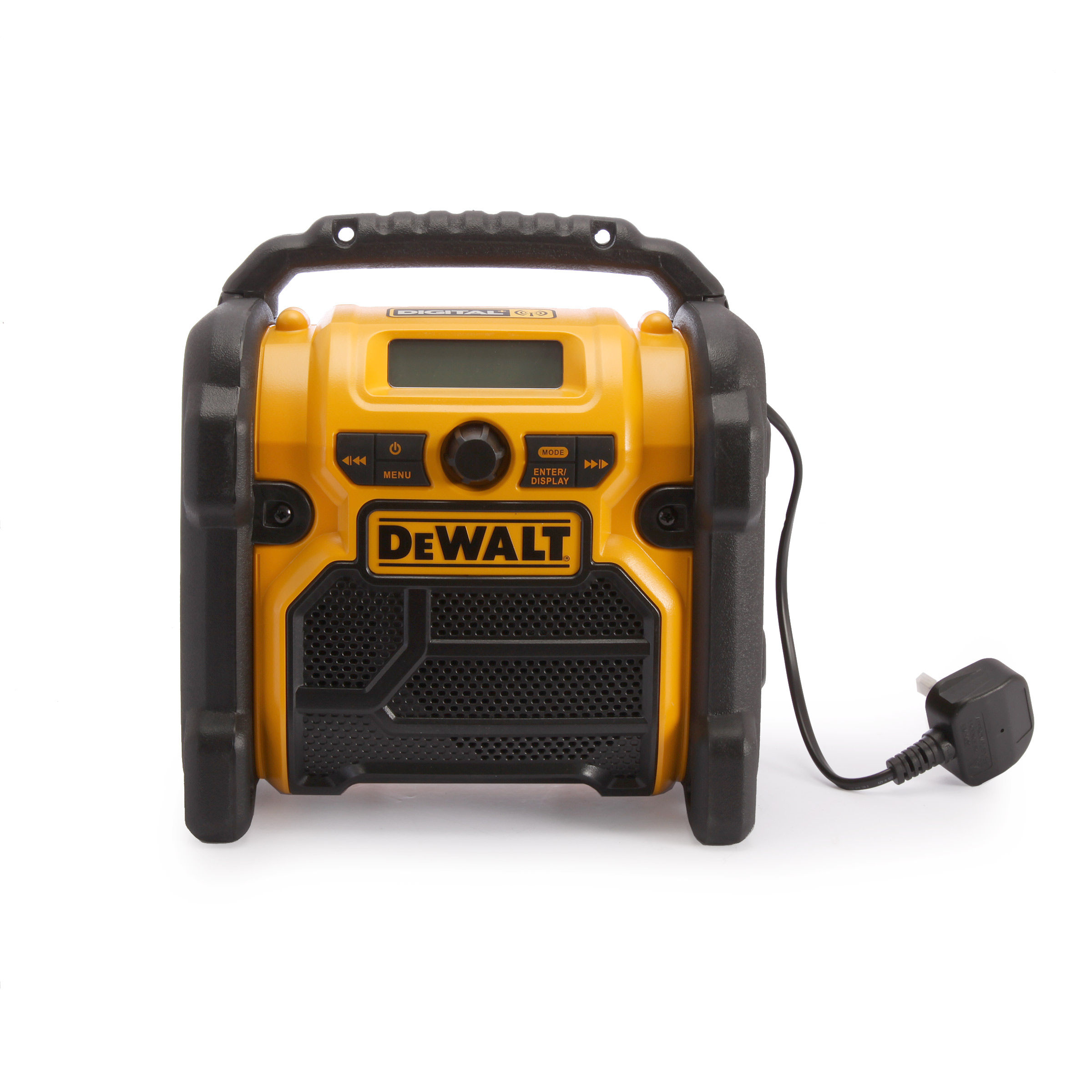 Toolstop Dewalt DCR020 XR Compact Digital DAB Radio (10.8V,14.4V,18V