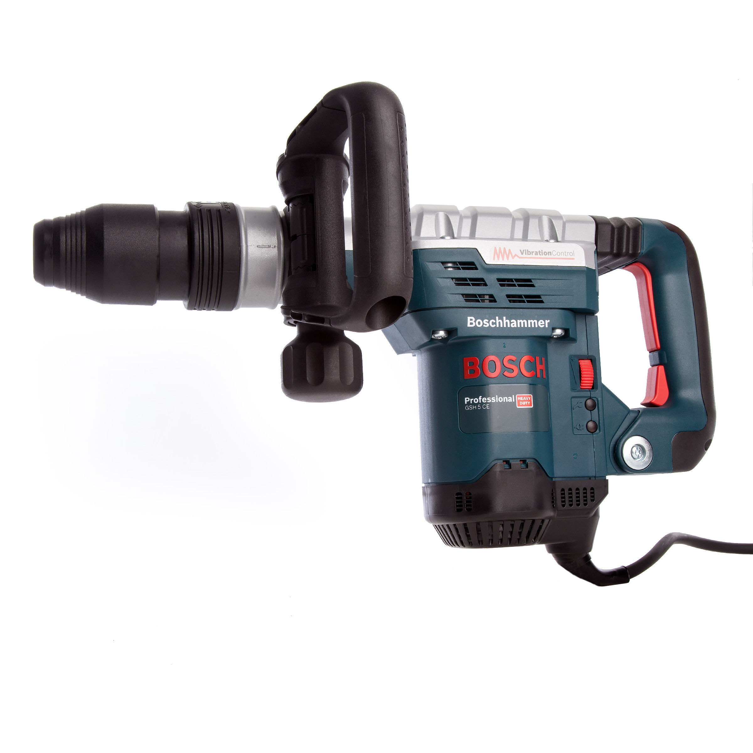 Toolstop Bosch GSH5CE 5Kg SDSMax Demolition Hammer with 5 Chisels 110V