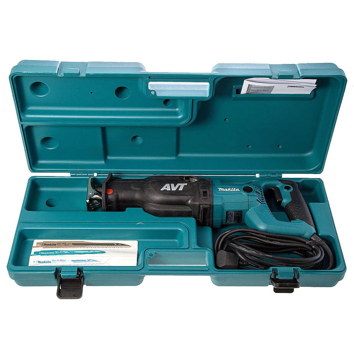 Toolstop Makita JR3070CT Reciprocating Saw Orbital Action with AVT 110V
