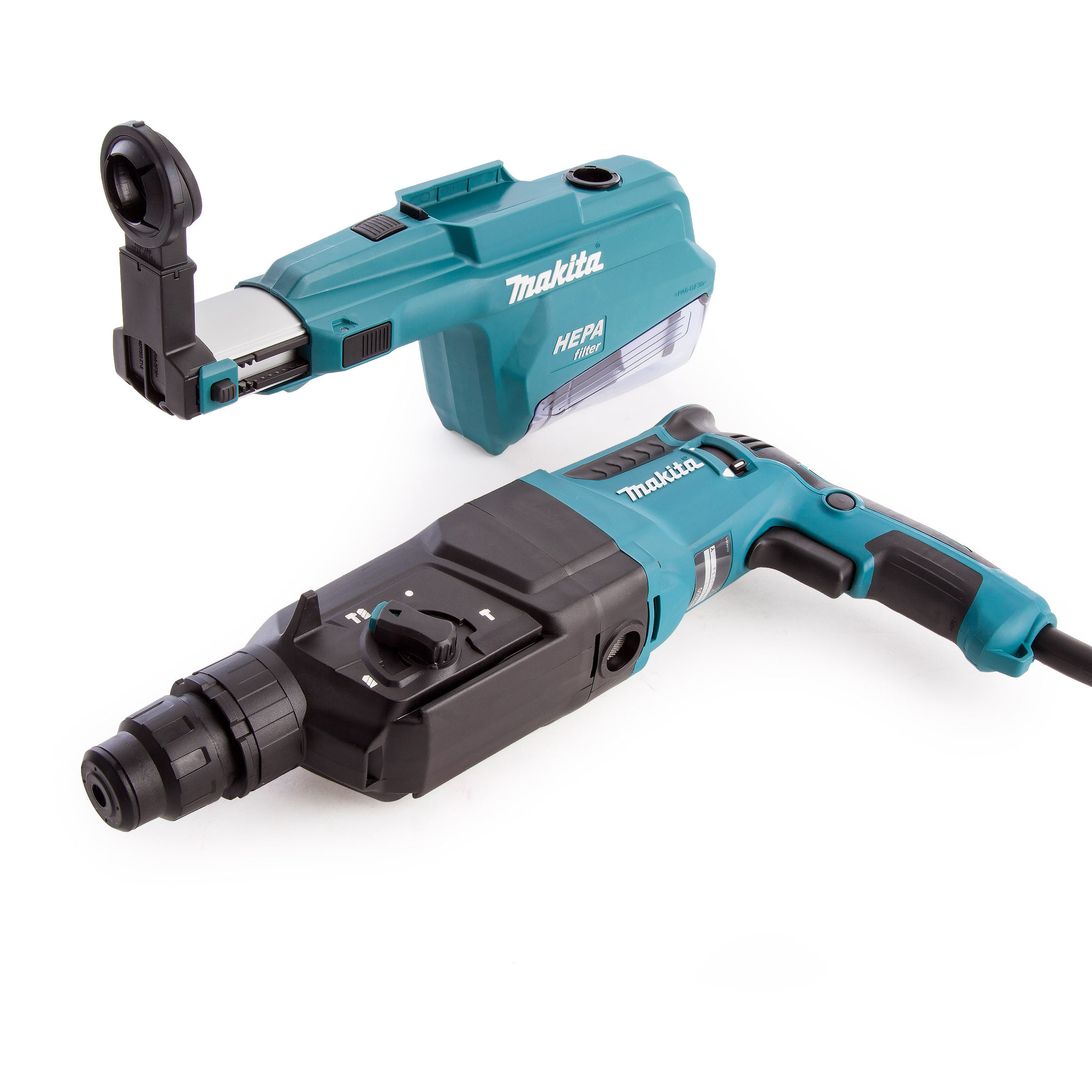 Toolstop Makita HR2651 26mm SDS+ 3 Mode AVT Rotary Hammer with Self