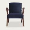 Navy Blue Retrostar Chair Velvet Line | Bombinate Navy Blue Retrostar Chair Velvet Line | Bombinate