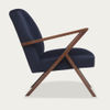 Navy Blue Retrostar Chair Velvet Line | Bombinate Navy Blue Retrostar Chair Velvet Line | Bombinate