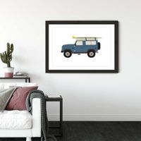 Landy Art Print Black Frame | Bombinate Landy Art Print Black Frame | Bombinate