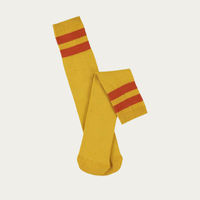 Mustard/Orange Unisex Tube Socks | Bombinate