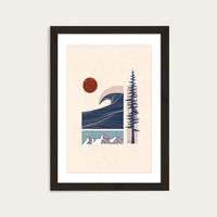 Let Nature Guide You Art Print Black Frame | Bombinate Let Nature Guide You Art Print Black Frame | Bombinate