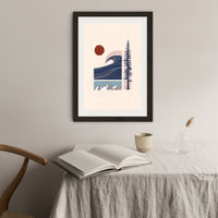 Let Nature Guide You Art Print Black Frame | Bombinate Let Nature Guide You Art Print Black Frame | Bombinate