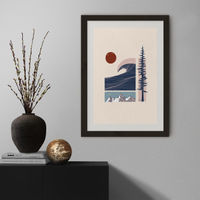 Let Nature Guide You Art Print Black Frame | Bombinate Let Nature Guide You Art Print Black Frame | Bombinate