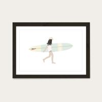 Summer Solstice Art Print Black Frame | Bombinate Summer Solstice Art Print Black Frame | Bombinate