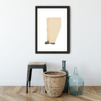 Wide Load Art Print Black Frame | Bombinate Wide Load Art Print Black Frame | Bombinate