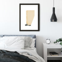 Wide Load Art Print Black Frame | Bombinate Wide Load Art Print Black Frame | Bombinate