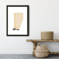 Wide Load Art Print Black Frame | Bombinate Wide Load Art Print Black Frame | Bombinate
