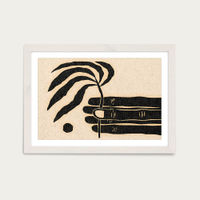 The Plantling Art Print White Frame | Bombinate The Plantling Art Print White Frame | Bombinate