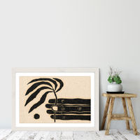 The Plantling Art Print White Frame | Bombinate The Plantling Art Print White Frame | Bombinate