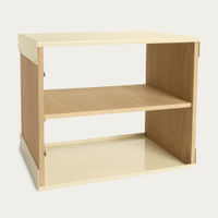 European Oak/Light Ivory Cabinets for Modul Library System Cabinet – 45 | Bombinate