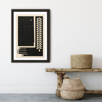 Parts of Me Art Print Black Frame | Bombinate Parts of Me Art Print Black Frame | Bombinate