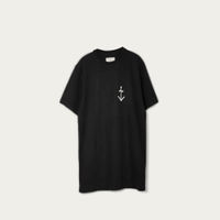 Black/Ecru Dantas Logo Printed T-Shirt | Bombinate Black/Ecru Dantas Logo Printed T-Shirt | Bombinate