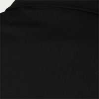 Deep Black Cotton Jersey Shirt | Bombinate