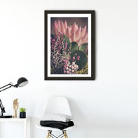 Warm Fynbos 2 Art Print Black Frame | Bombinate Warm Fynbos 2 Art Print Black Frame | Bombinate