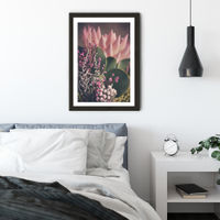 Warm Fynbos 2 Art Print Black Frame | Bombinate Warm Fynbos 2 Art Print Black Frame | Bombinate